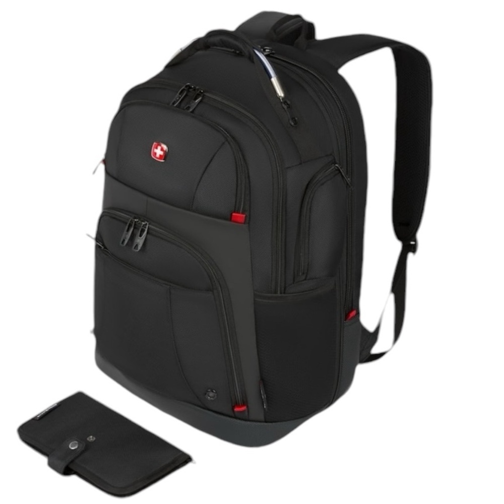 SwissGear - 2 Pc Travel Laptop Backpack - Picture 2 of 12